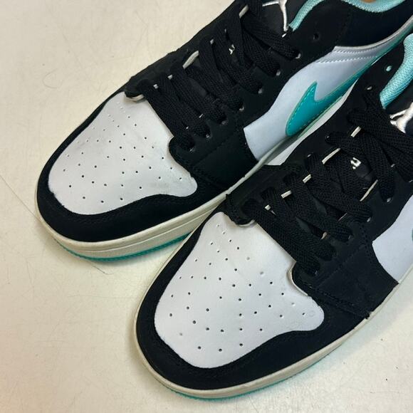 VERY GOOD Nike Air Jordan 1 Low Island Green Teal Tiffany Blue Streetwear US 9.5 main image 8
